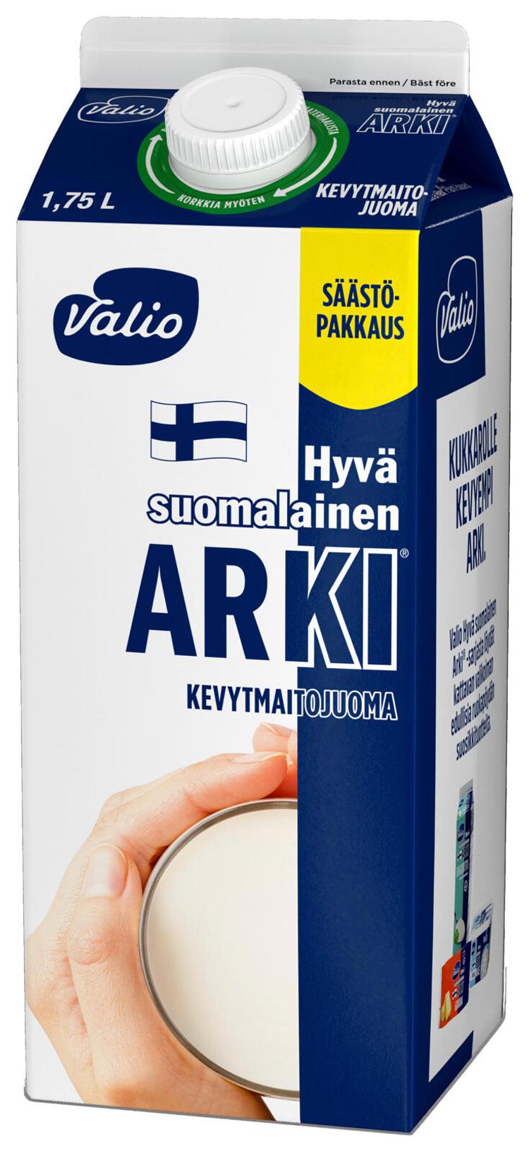 Valio Hyvä suomalainen Arki® kevytmaitojuoma 1,75 l