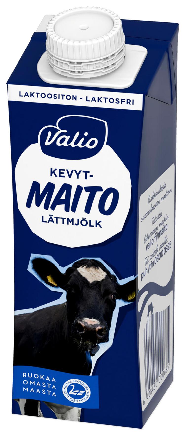 Valio kevytmaito 2,5 dl laktoositon UHT