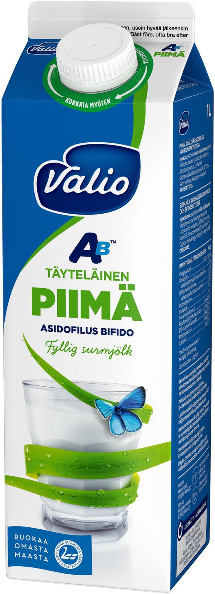 Valio AB® piimä 1 l (Asidofilus-Bifidus)