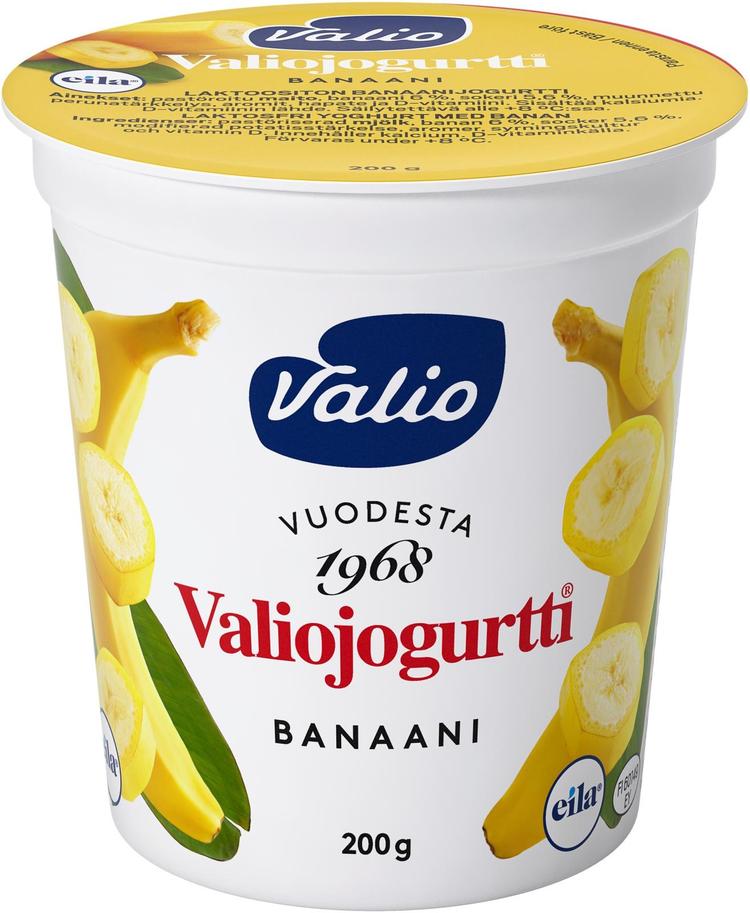 Valiojogurtti® 200 g banaani laktoositon