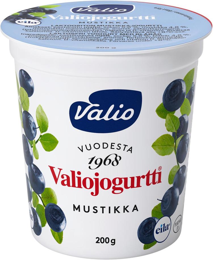 Valiojogurtti® 200 g mustikka laktoositon