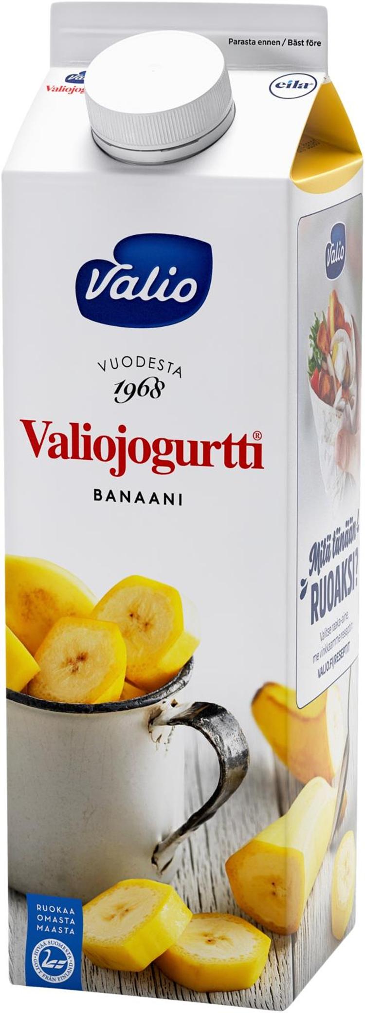 Valiojogurtti® 1 kg banaani laktoositon