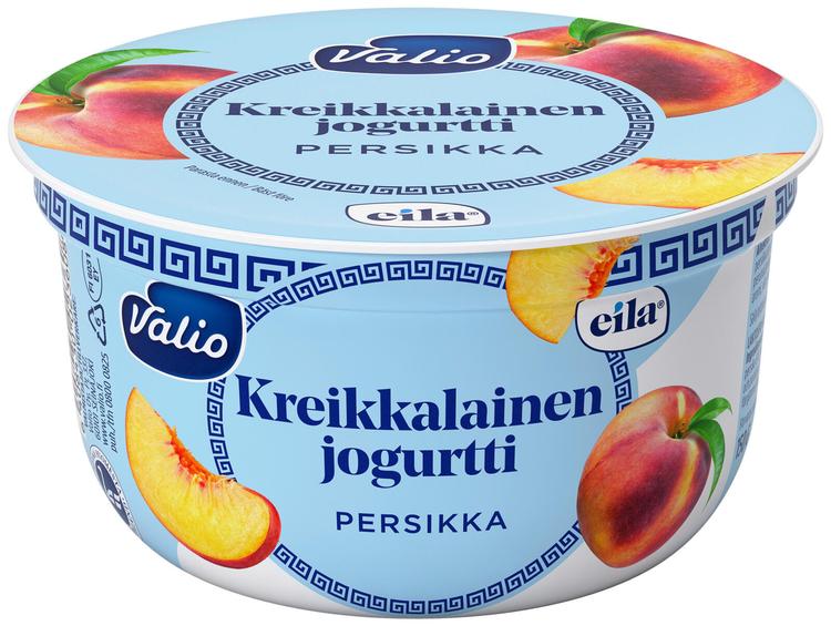 Valio kreikkalainen jogurtti 150 g persikka laktoositon