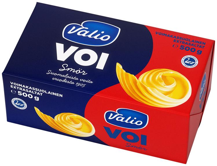 Valio voi 500 g voimakassuolainen