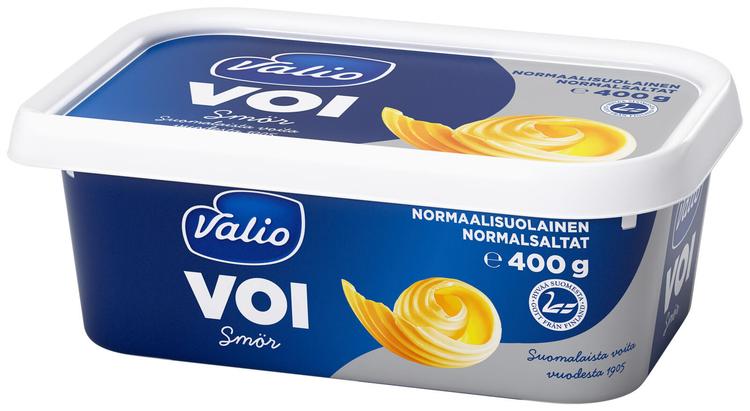 Valio voi 400 g pöytärasia normaalisuolainen