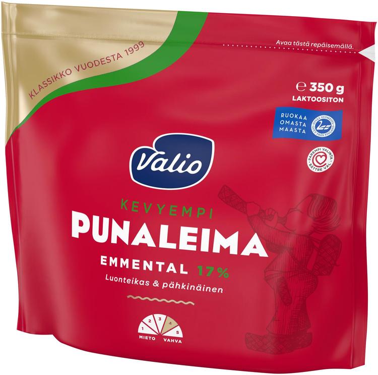 Valio Emmental punaleima 17 % e350 g