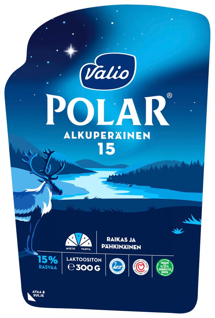 Valio Polar® Alkuperäinen 15 % e300 g viipale