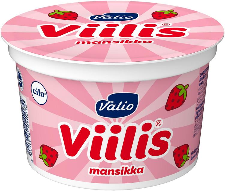 Valio Viilis® 200 g mansikka laktoositon