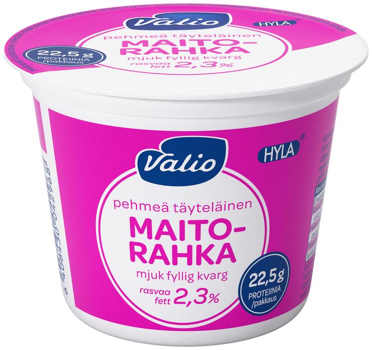 Valio pehmeä täyteläinen maitorahka 250 g HYLA®