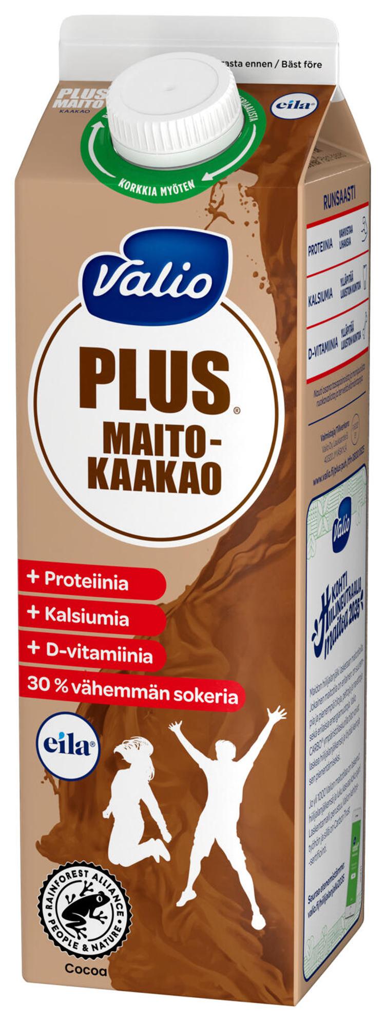 Valio Plus™ maitokaakaojuoma 1 l laktoositon