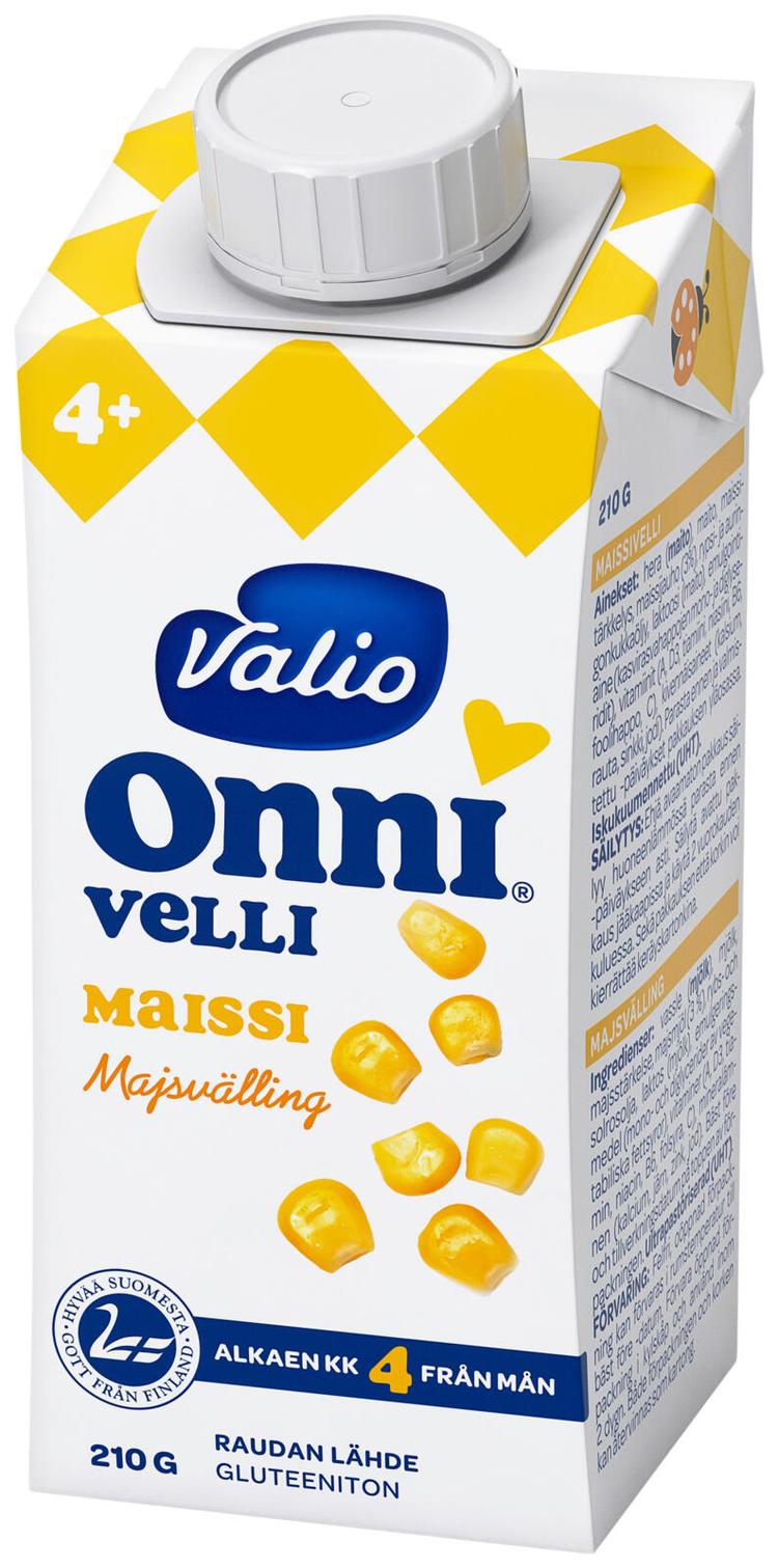 Valio Onni® maissivelli 210 g UHT (alk 4 kk)