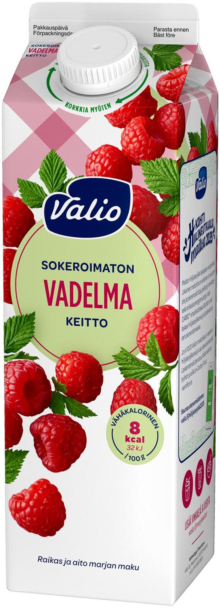 Valio vadelmakeitto 1 kg sokeroimaton