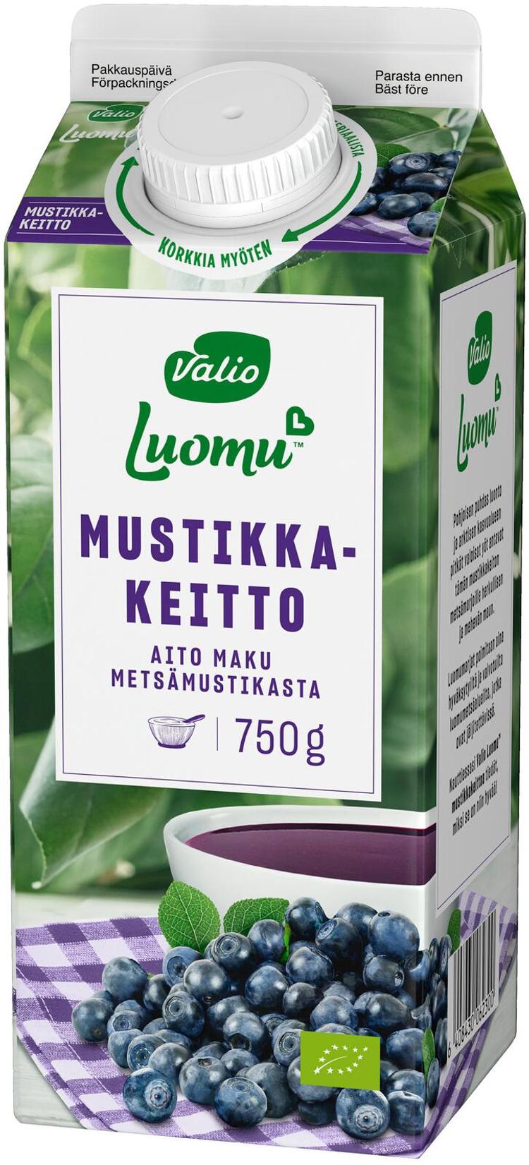 Valio Luomu™ mustikkakeitto 750 g