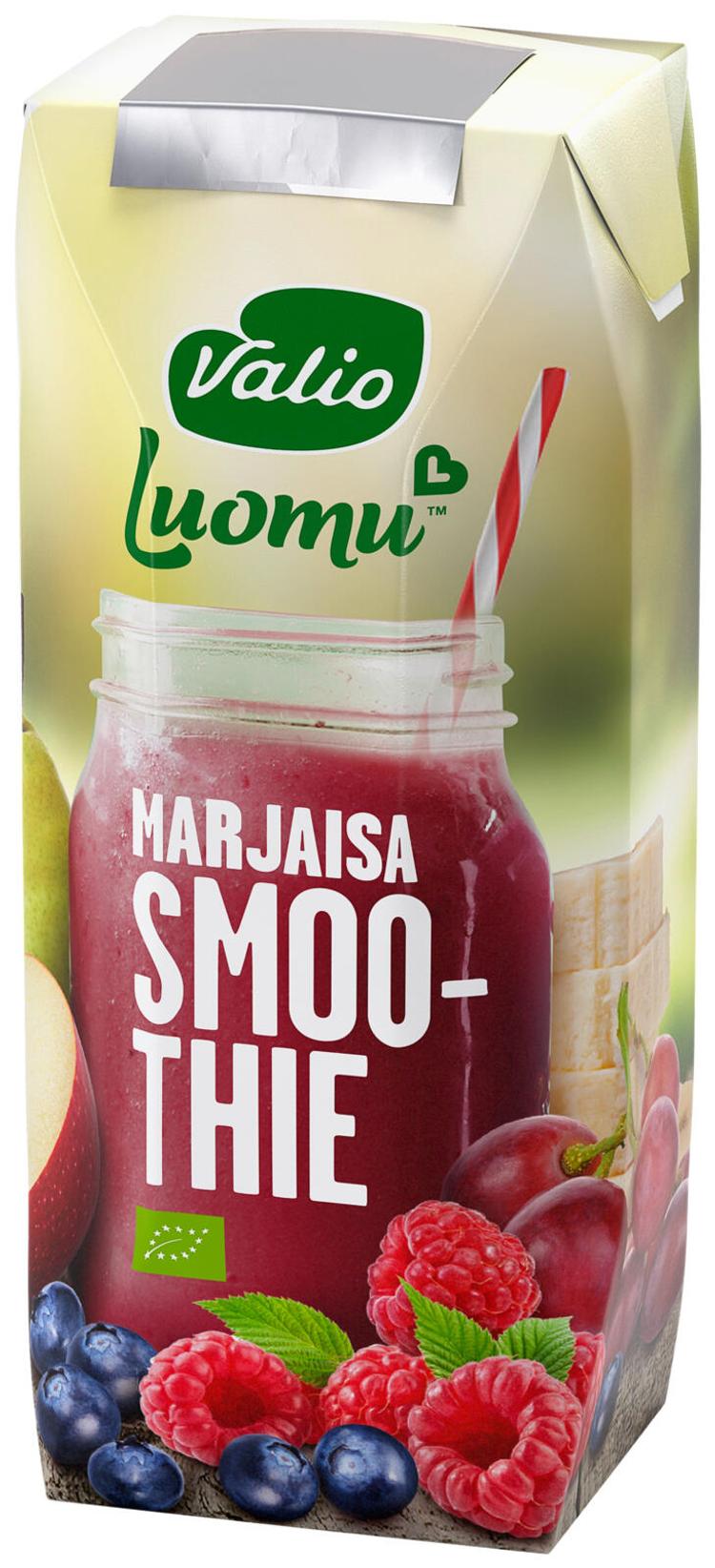 Valio Luomu™ smoothie 2,5 dl marjaisa