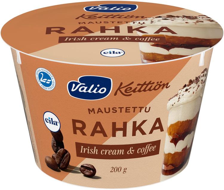 Valio Keittiön maustettu rahka 200 g Irish cream & coffee laktoositon