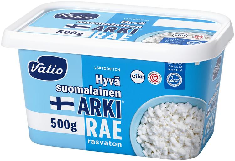 Valio Hyvä suomalainen Arki® rae rasvaton 500 g laktoositon