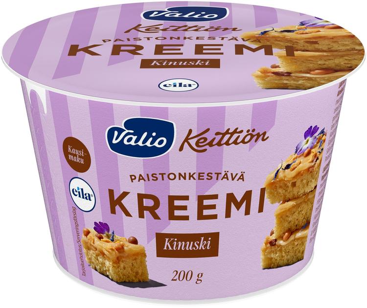 Valio Keittiön kinuskikreemi 200 g laktoositon