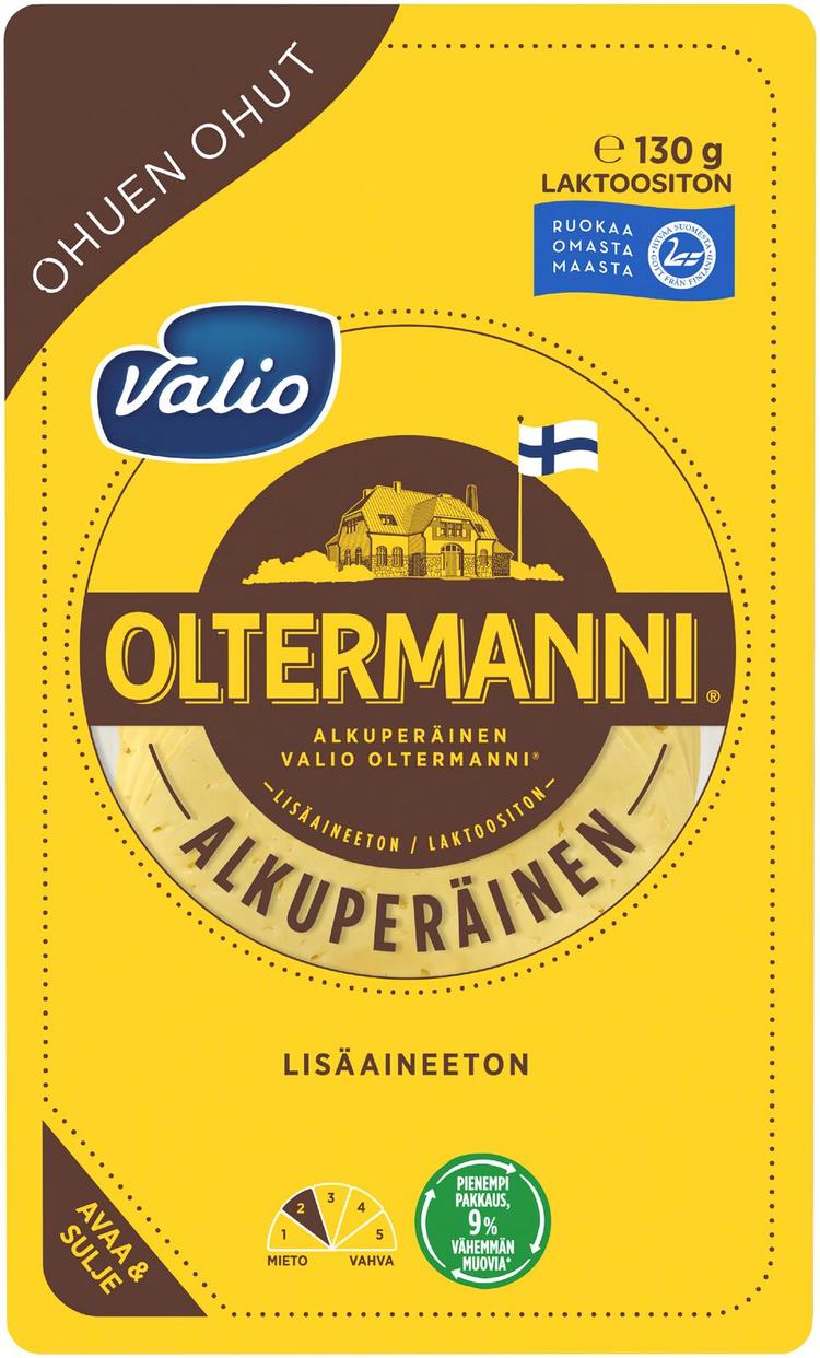 Valio Oltermanni® ohuen ohut e130 g viipale