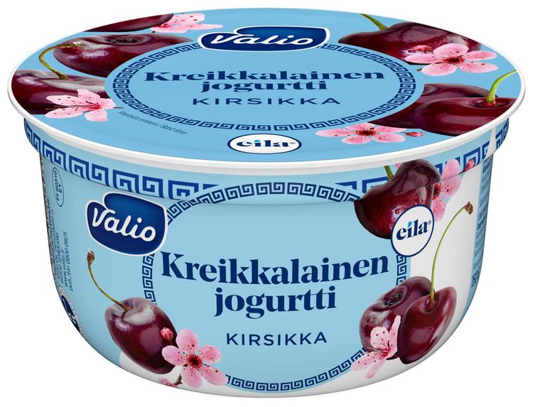 Valio kreikkalainen jogurtti 150 g kirsikka laktoositon limited edition