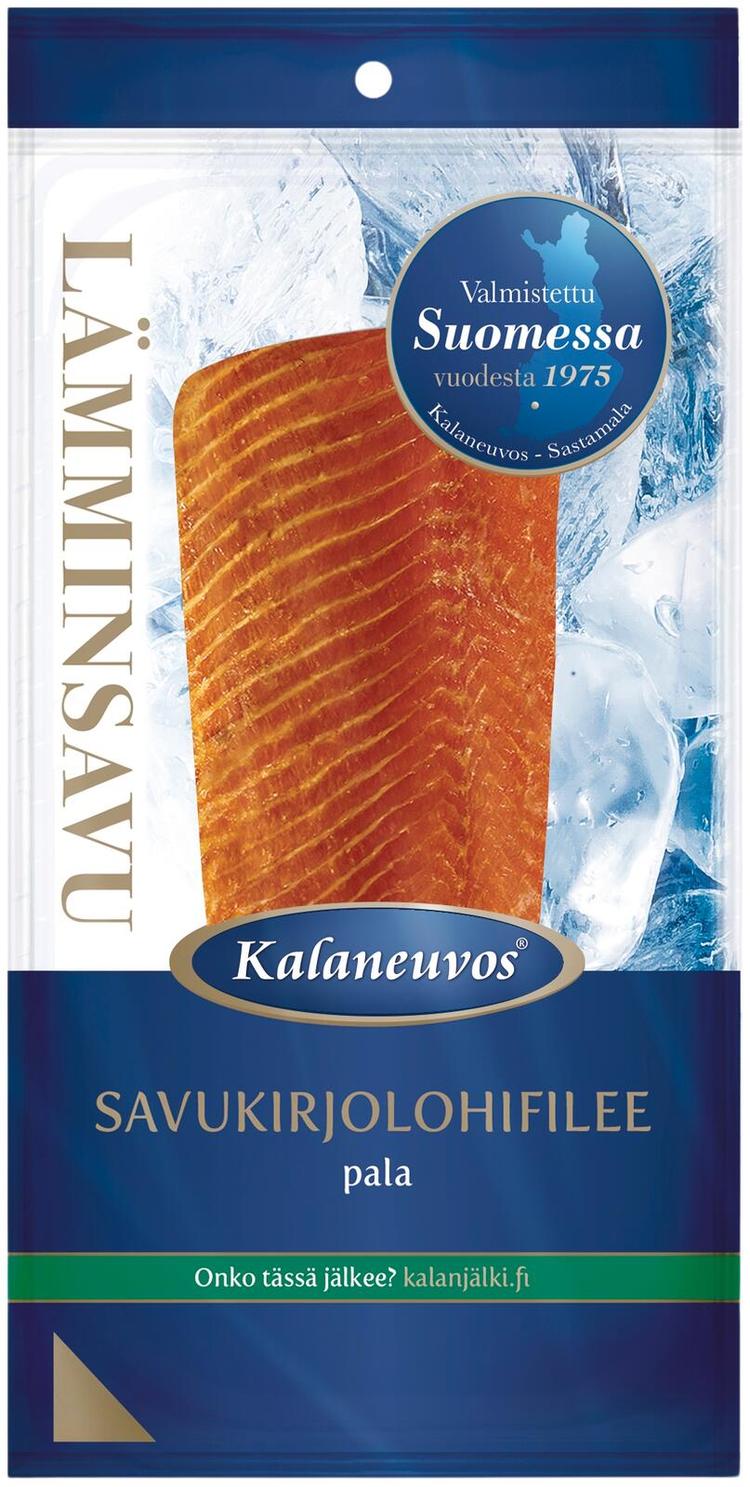 Kalaneuvos Savustettu Kirjolohifileepala 150g vak