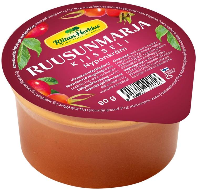 Riitan Herkku Ruusunmarjakiisseli 90g