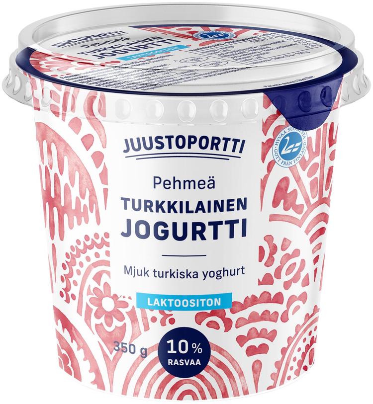 Juustoportti pehmeä turkkilainen jogurtti 350 g laktoositon