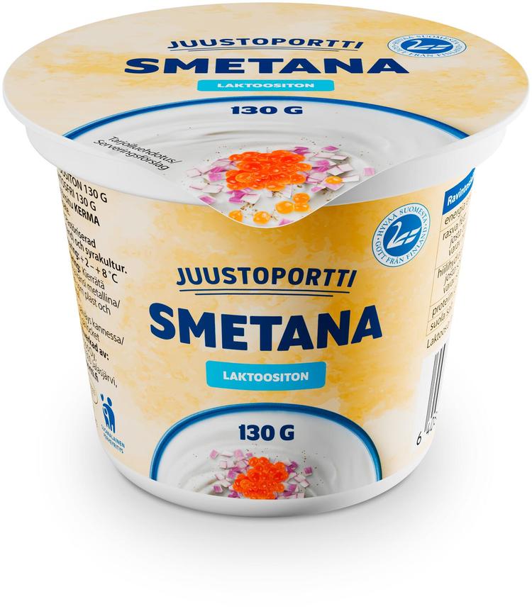 Juustoportti Smetana 130 g laktoositon