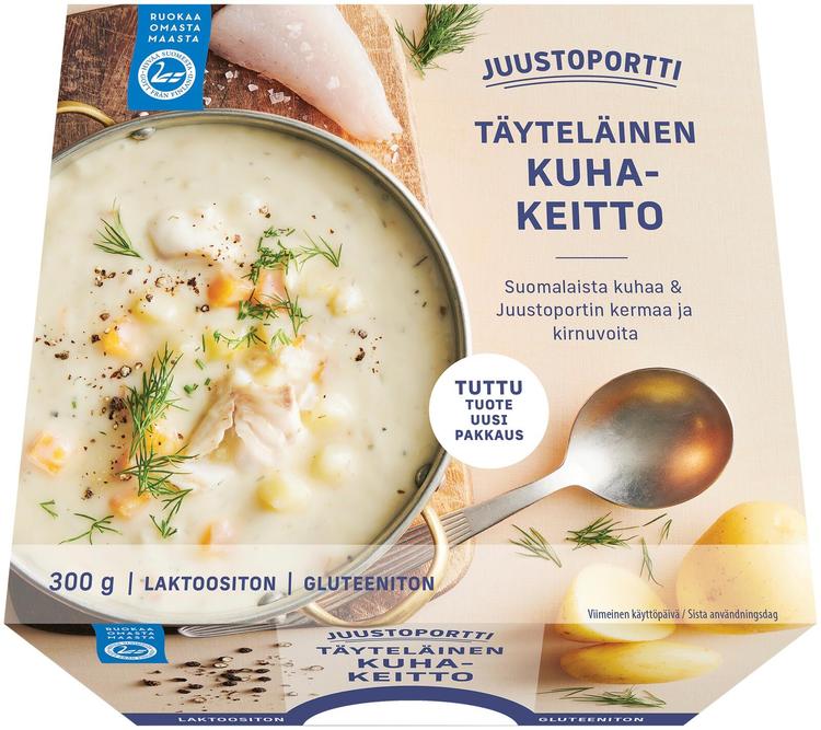 Juustoportti Täyteläinen Kuhakeitto 300g laktoositon, gluteeniton