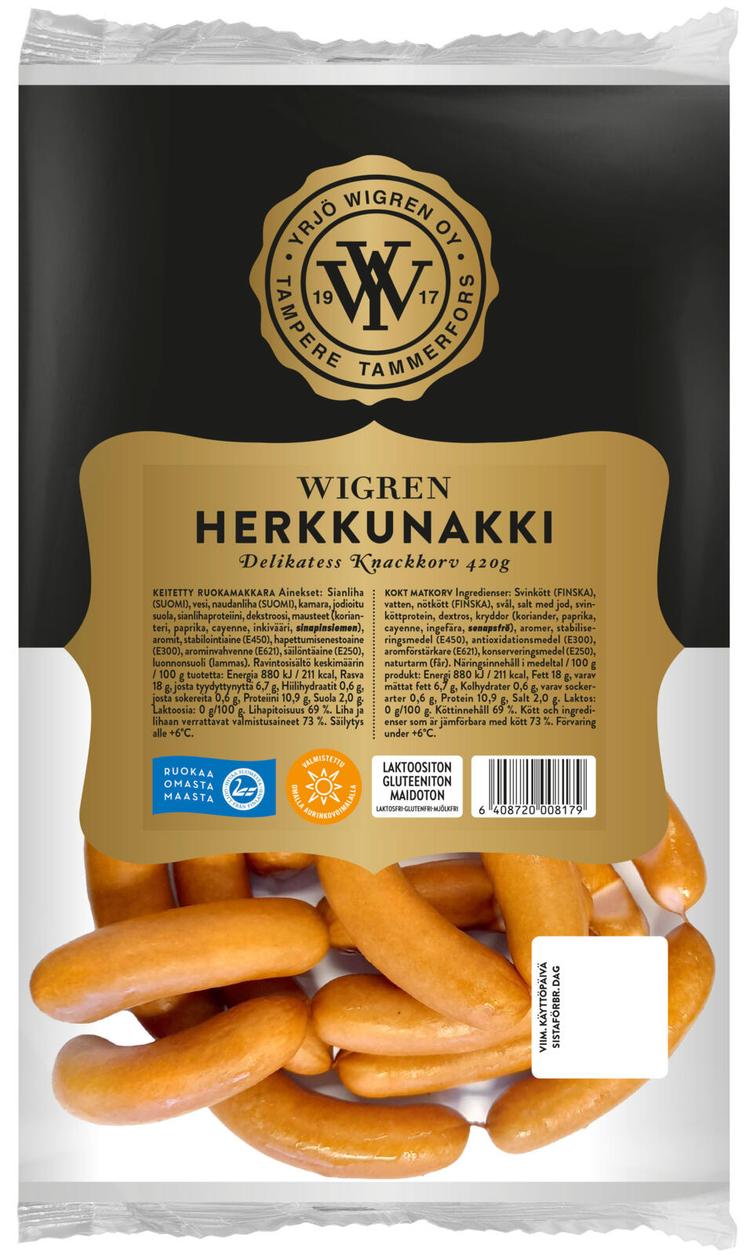 Wigren Herkkunakki  420g