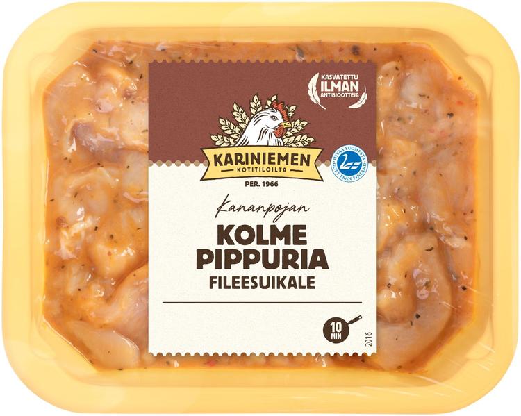 Kariniemen Kananpojan fileesuikale Kolme pippuria 450 g