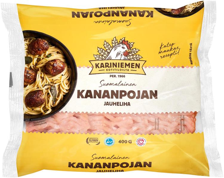 Kariniemen Kananpojan jauheliha 400 g