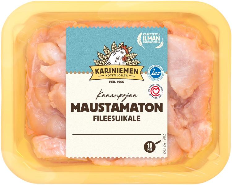 Kariniemen Kananpojan fileesuikale maustamaton 400 g