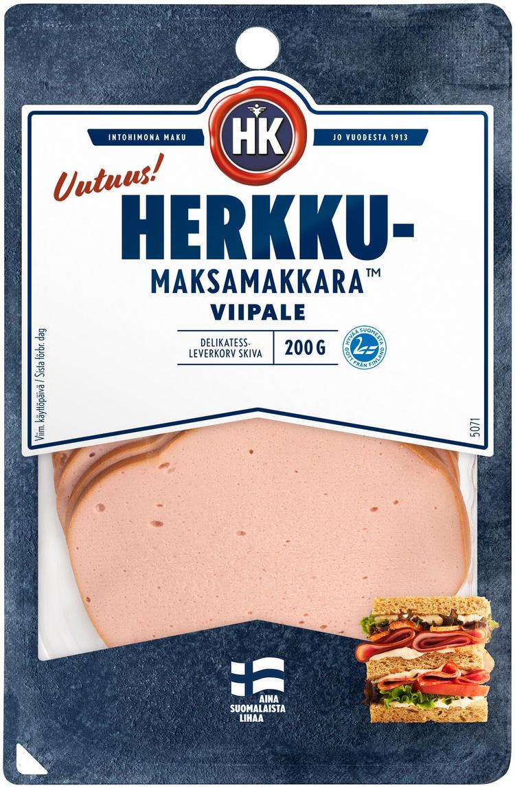 HK Herkkumaksamakkara viipale 200g