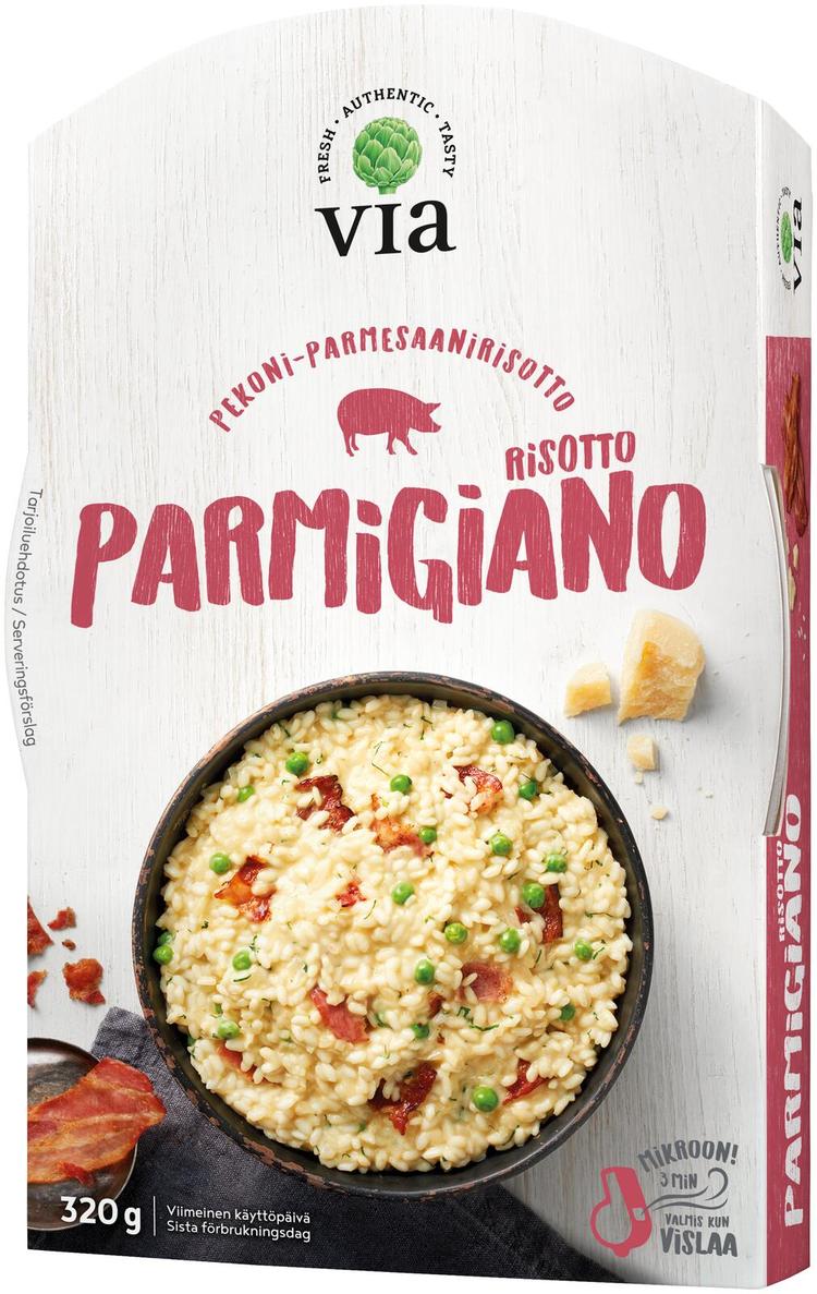 Via Pekoni-parmesaanirisotto 320 g