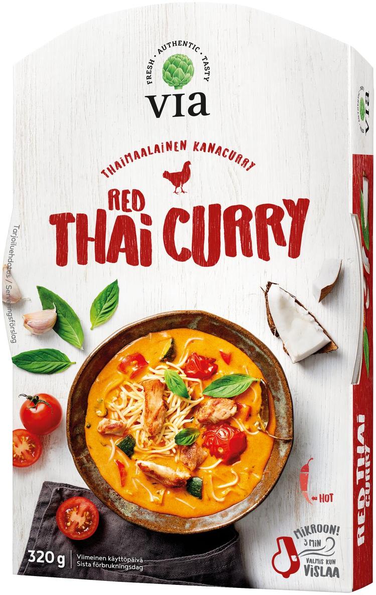 Via Red Thai curry 320g