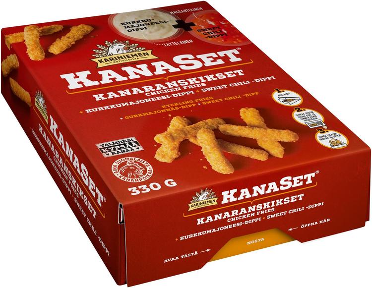 Kariniemen KanaSet Chicken Fries 330 g