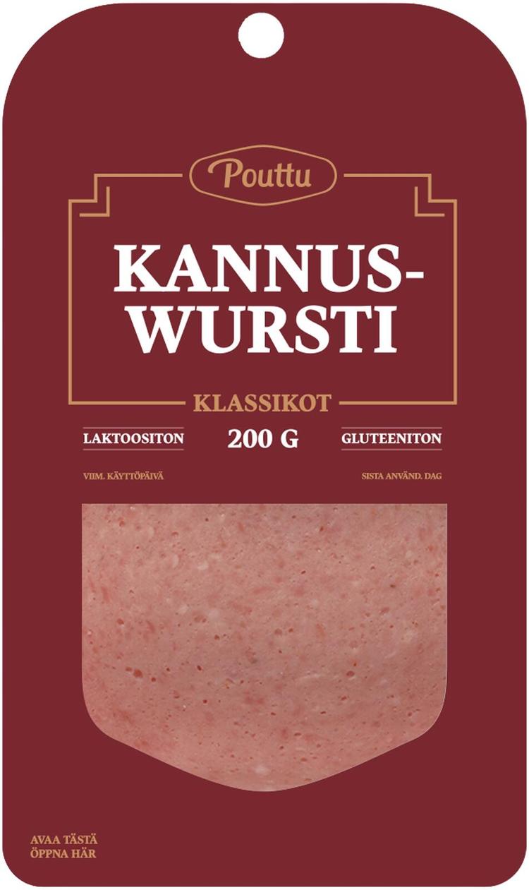 Pouttu Klassikko Kannuswursti 200g