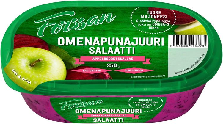 Forssan Omenapunajuurisalaatti 350g