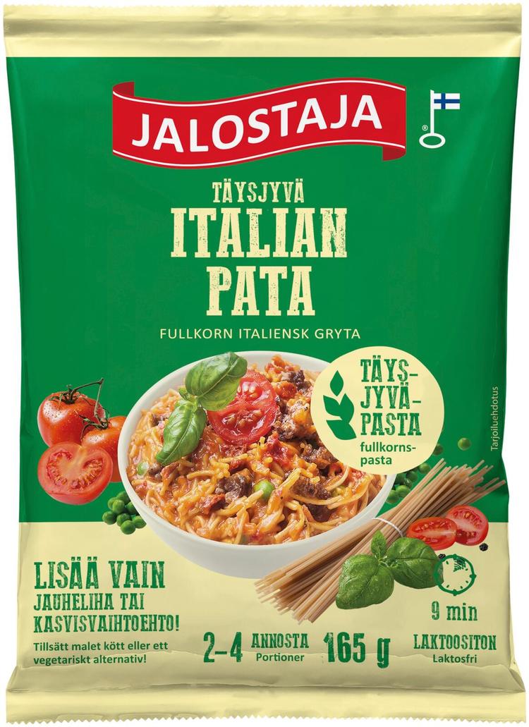 Jalostaja Italian Pata täysjyvä 165g