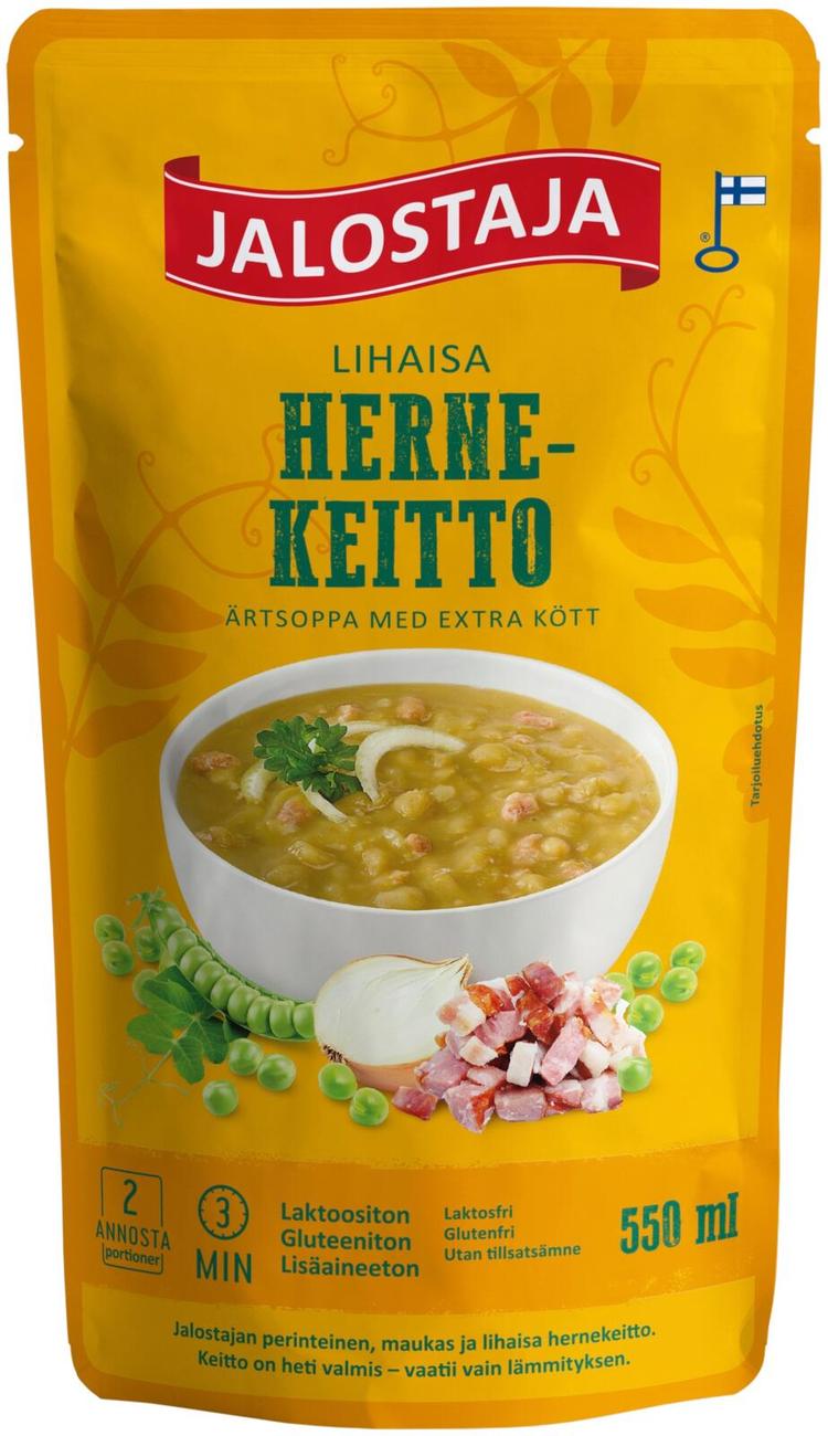 Jalostaja Lihaisa hernekeitto 550ml