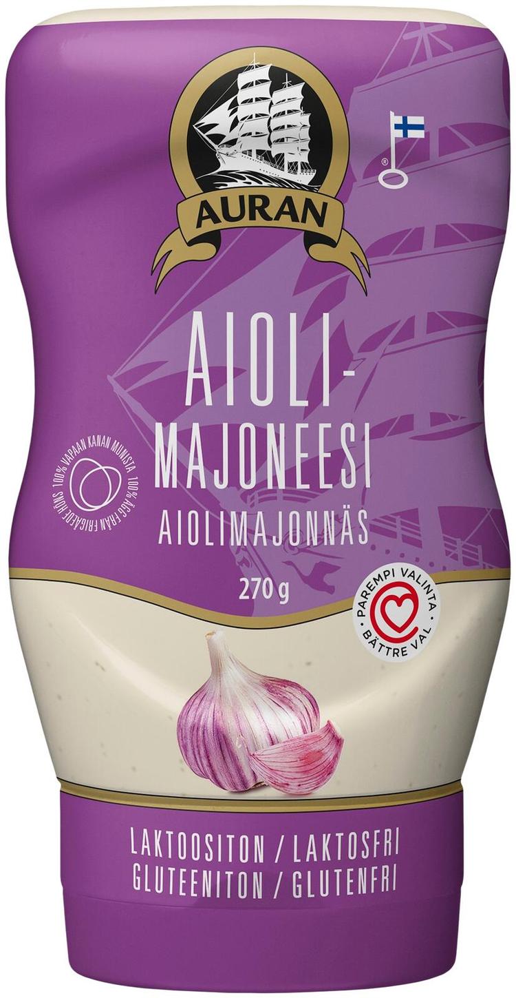 Auran Aiolimajoneesi 270g