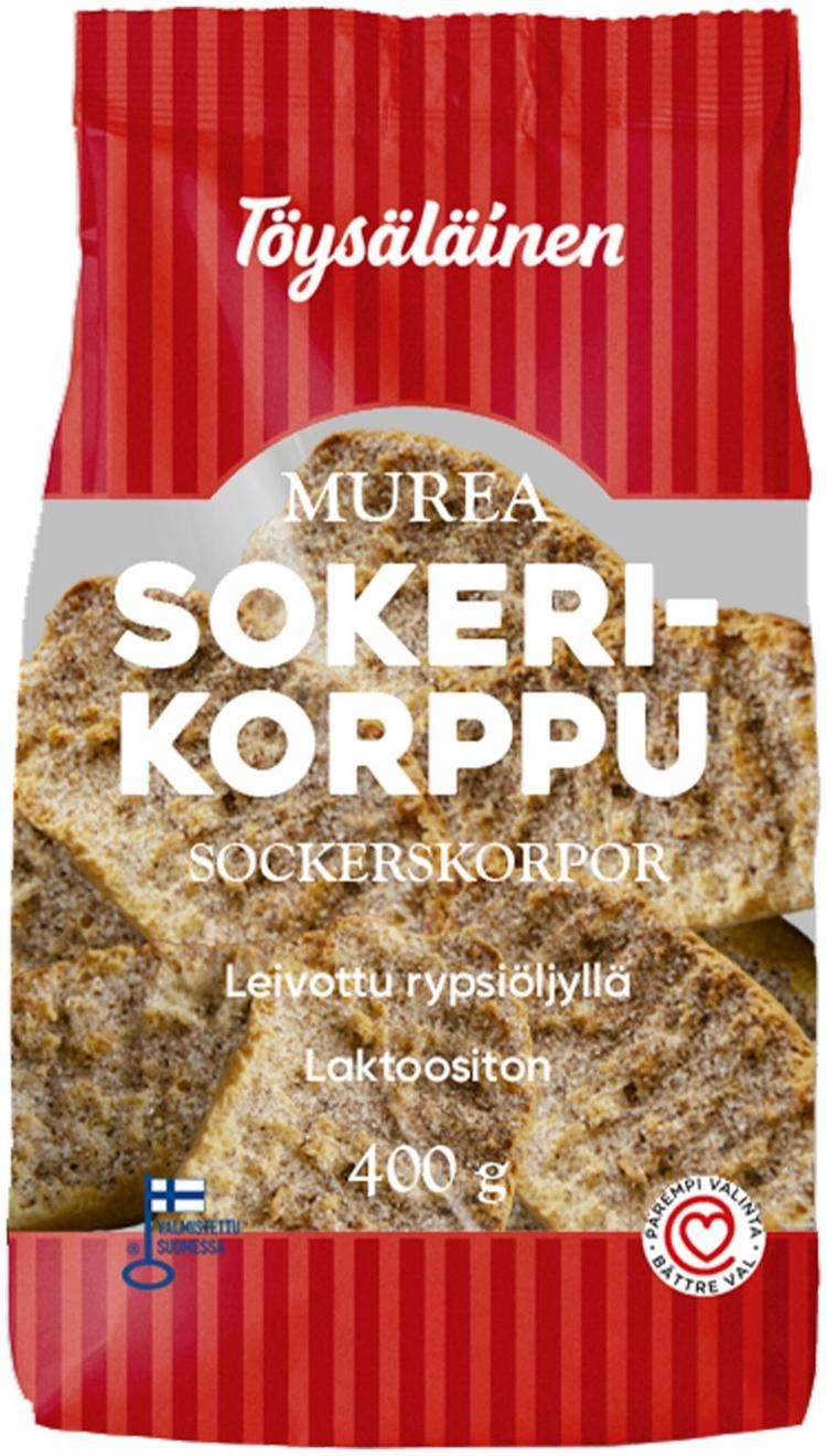 Töysäläinen murea sokerikorppu 400g