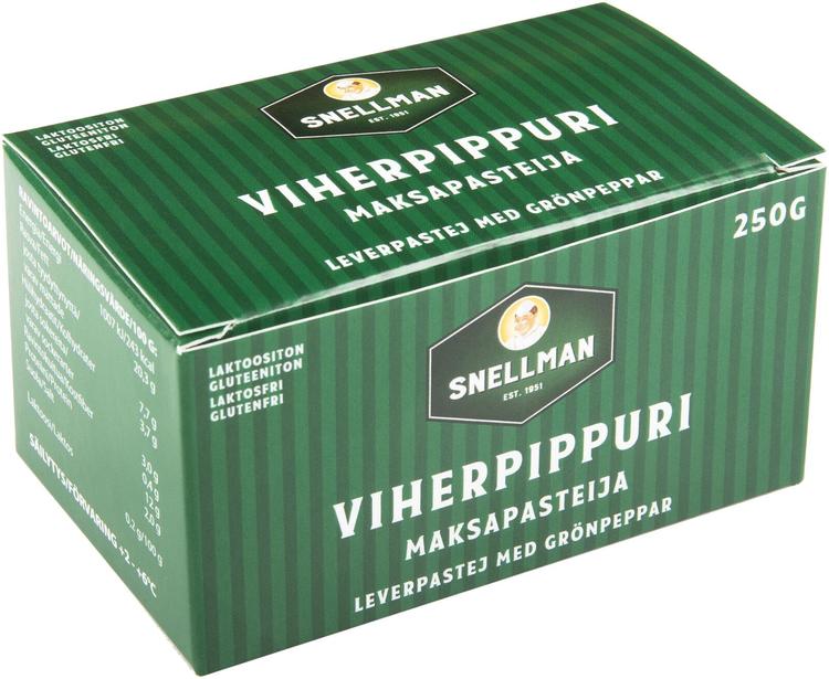 Snellman Viherpippurimaksapasteija 250 G S kaupat Ruoan Verkkokauppa snellman-viherpippurimaksapasteija-250-g-s-kaupat-ruoan-verkkokauppa