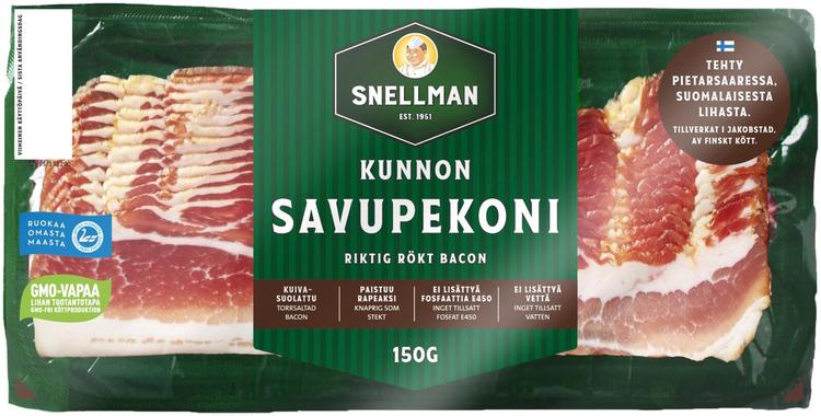 Snellman Kunnon savupekoni 150g