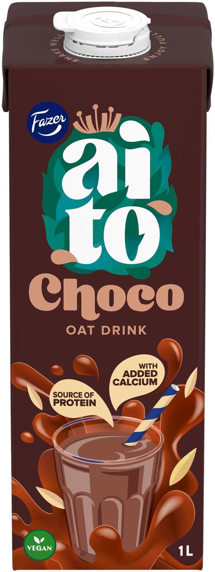 Fazer Aito Choco Kaurajuoma 1L UHT