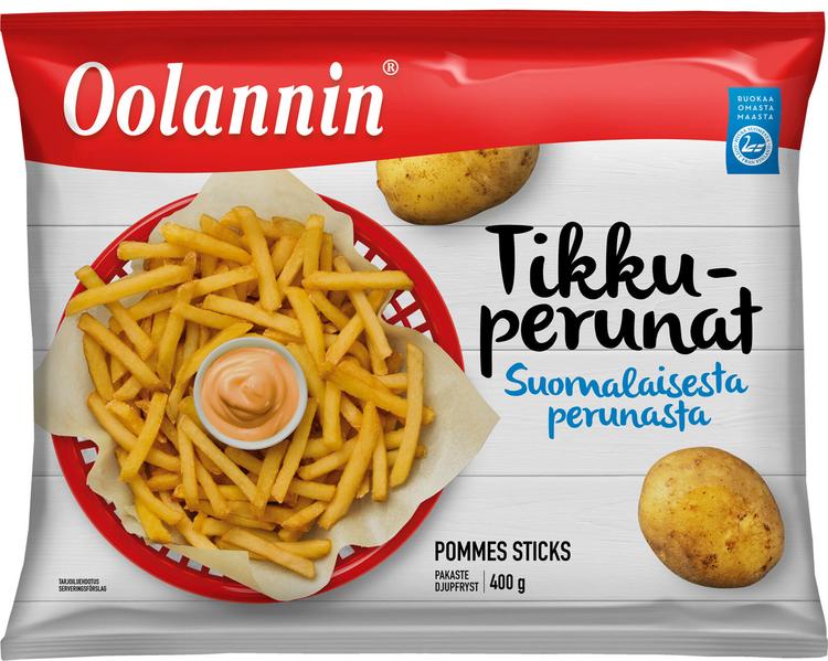 Oolannin tikkuperunat 400g