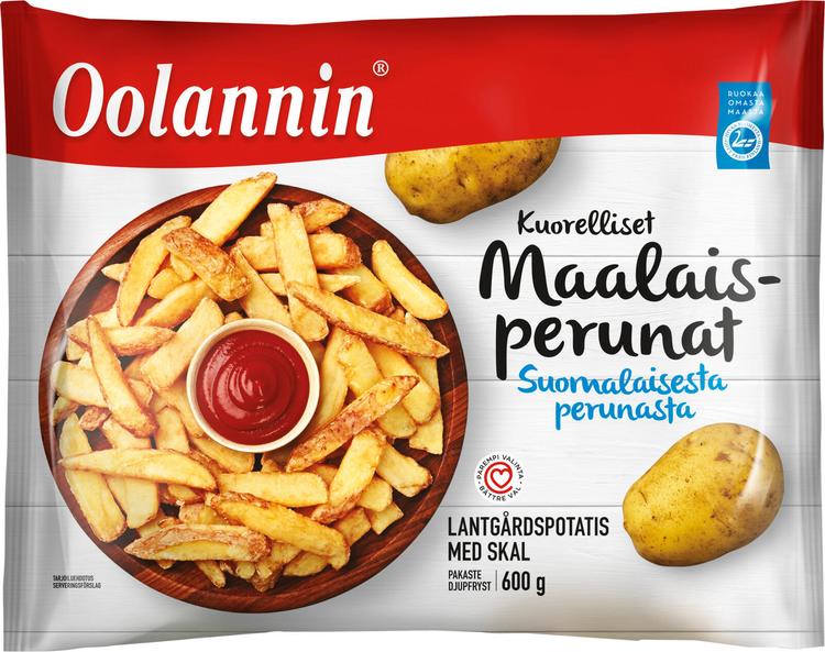 Oolannin kuorelliset maalaisperunat 600g