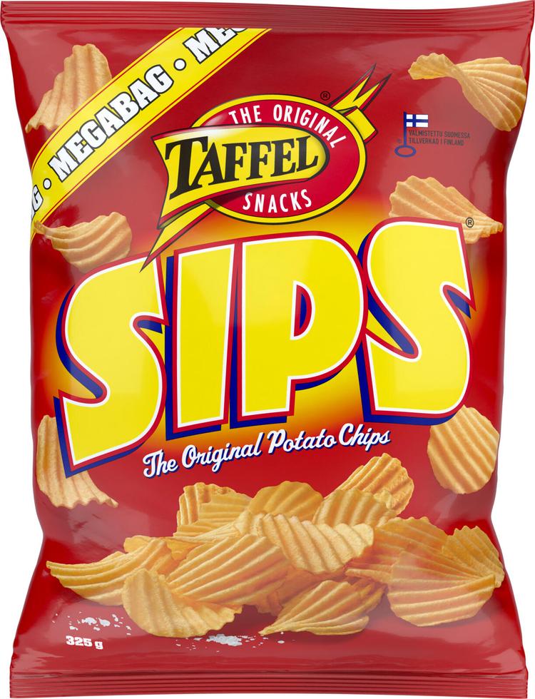 Taffel Sips suolattu perunalastu 325g