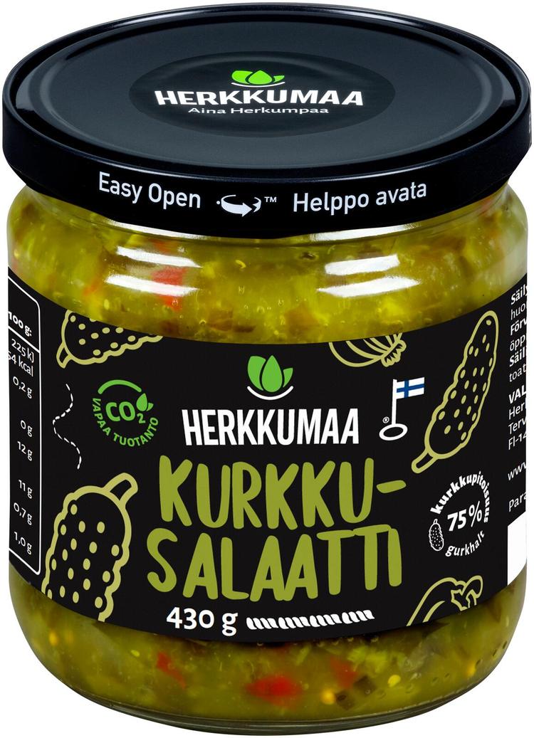 Herkkumaa 430g Kurkkusalaatti | S-kaupat ruoan verkkokauppa
