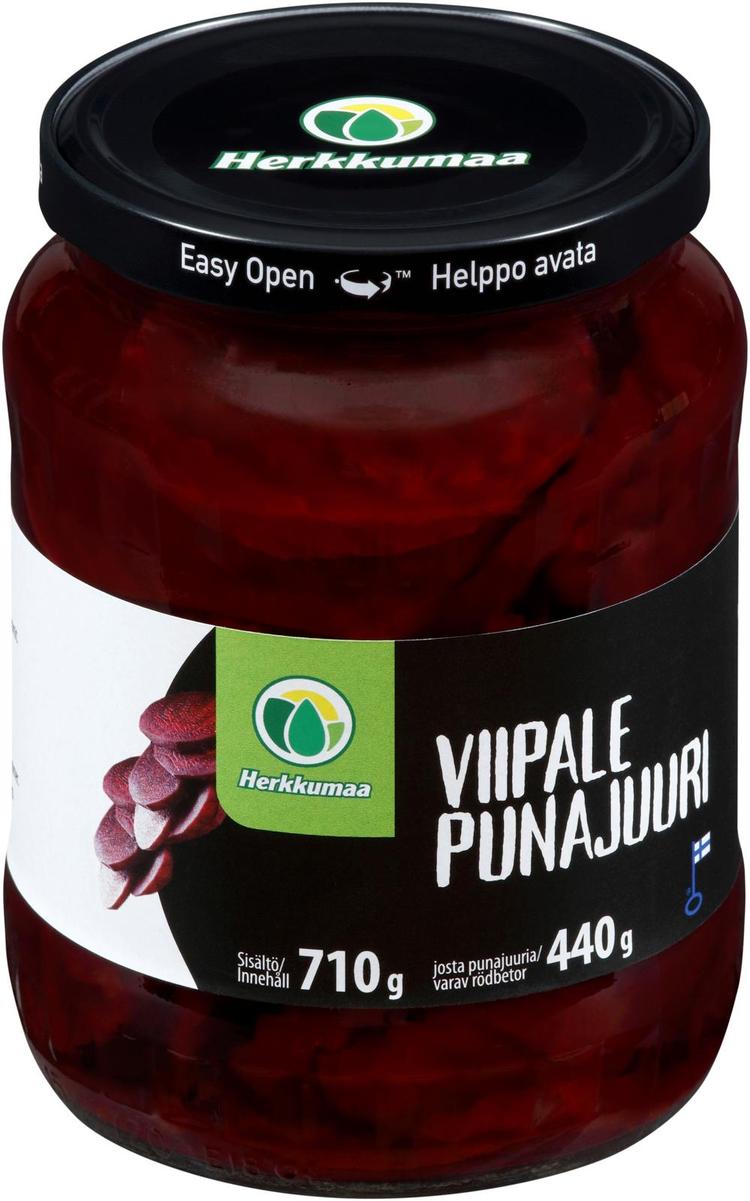 Herkkumaa Viipaloituja punajuuria 710/440g